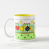 Glückliche Charme Tasse (Links)