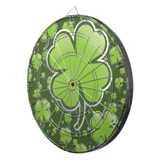 Glückliche Charms Dartscheibe (Vorderseite rechts)