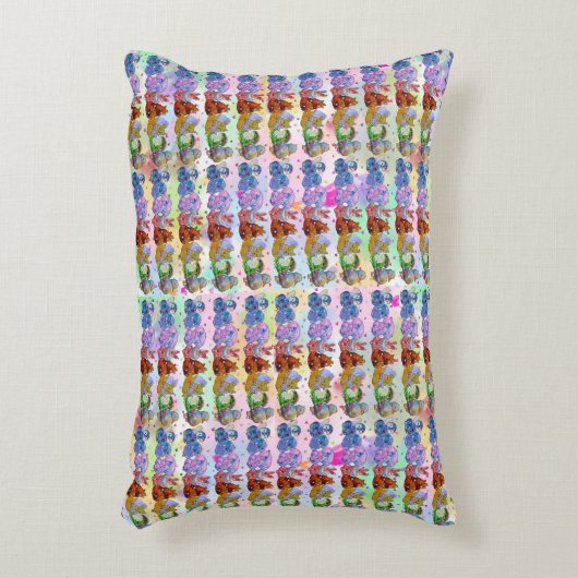 Glückliche Charms Dekokissen (Vorderseite(Vertikal))