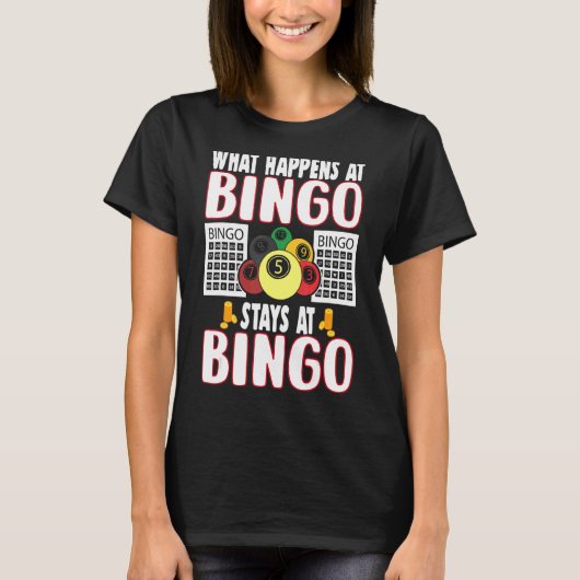 Glückliche Charms Frauen Männer Lucky Bingo Spiele T-Shirt (Vorderseite)