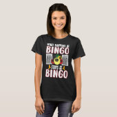 Glückliche Charms Frauen Männer Lucky Bingo Spiele T-Shirt (Vorne ganz)