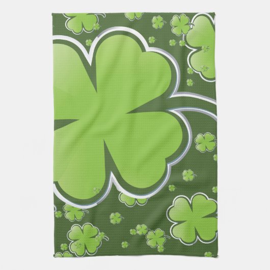 Glückliche Charms Geschirrtuch (Vertikal)