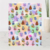 Glückliche Charms Karte (Rückseite)