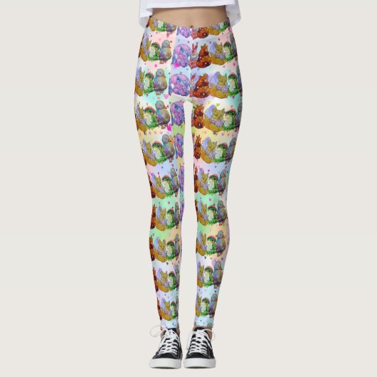 Glückliche Charms Leggings (Vorderseite)