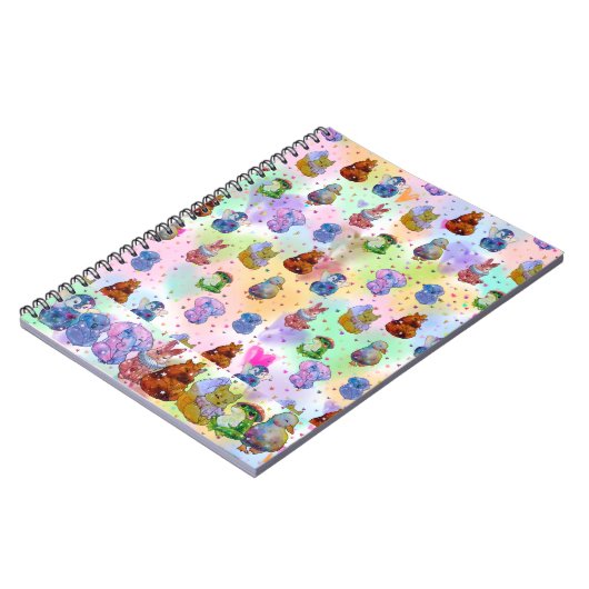 Glückliche Charms Notizblock (Linke Seite)