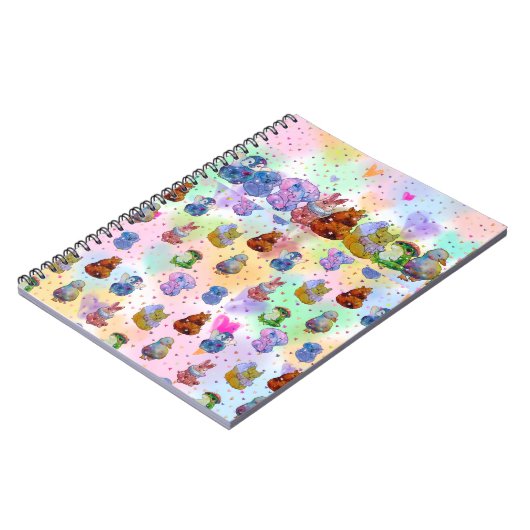 Glückliche Charms Notizblock (Linke Seite)