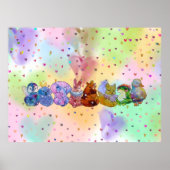 Glückliche Charms Poster (Vorne)