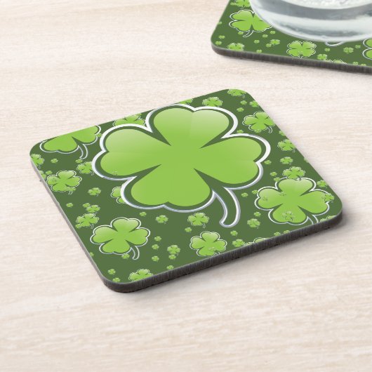 Glückliche Charms Untersetzer (Linke Seite)