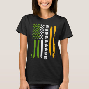 Glückliche Charms USA Kleeblatts St Patrick's Day  T-Shirt