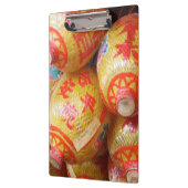 Glückliche chinesische Papierlaternen Klemmbrett (Links)