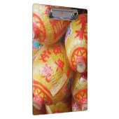 Glückliche chinesische Papierlaternen Klemmbrett (Rechts)