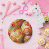 Glückliche chinesische Papierlaternen Pappteller (Party)