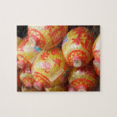 Glückliche chinesische Papierlaternen Puzzle (Horizontal)