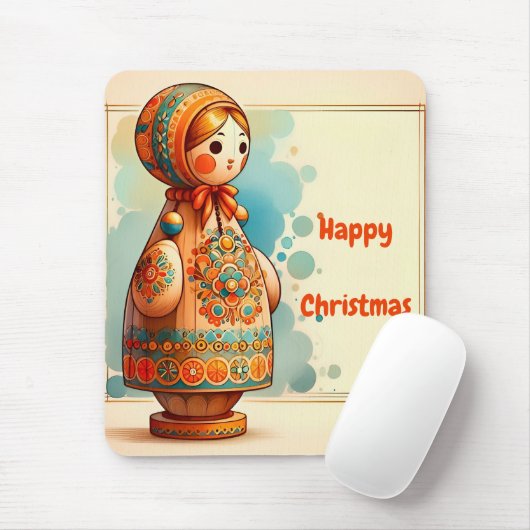 ~ GLÜCKLICHE CHRISTMAS ~ Niedlich! ~ Mousepad (Mit Mouse)