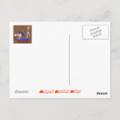 Glückliche Clowns Postkarte (Rückseite)