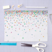 Glückliche Confetti-Punkte Seidenpapier (Handwerk)