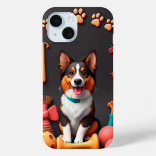 🐶 Glückliche Corgi Energie Fröhliche Fluffige Hun Case-Mate iPhone Hülle