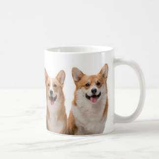 Glückliche Corgi-Kaffee-Tasse Kaffeetasse