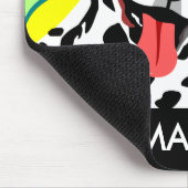 Glückliche Dalmatiner-Hund-Mauspads Mousepad (Ecke)