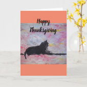 Glückliche Danksager-Blankokarte Karte (Gelbe Blume)