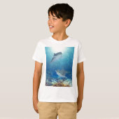 glückliche Delphine T-Shirt (Vorne ganz)