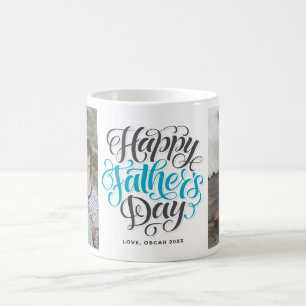 Glückliche der kaffeetasse