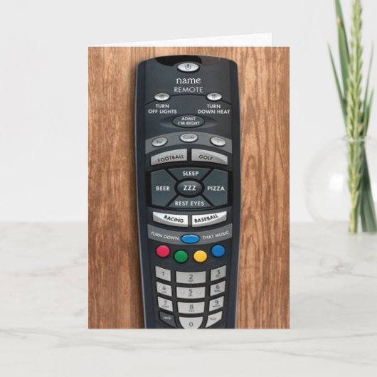 Glückliche der Vatertags-Fernsteuerungsgruß-Karte Karte (Vorderseite)