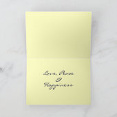 Glückliche Diwali Grußkarte Karte (Innenseite)