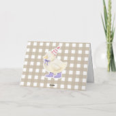 Glückliche Duckling Geburtstagsparty danke (Rückseite)
