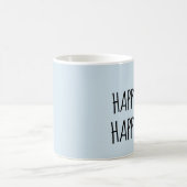GLÜCKLICHE EHEFRAU GLÜCKLICH LEBEN Kaffeemübel Kaffeetasse (Mittel)
