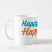 GLÜCKLICHE EHEFRAU, GLÜCKLICHE LEBEN Tasse: Kaffeetasse (Links)