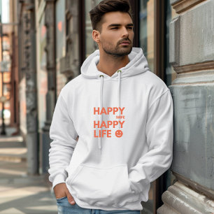 Glückliche Ehefrau, glückliches Leben - Funny Ehe  Hoodie