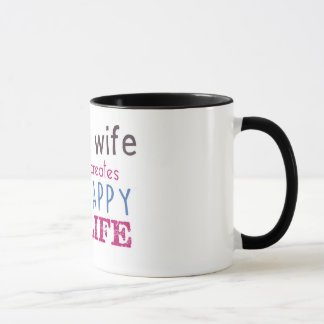 glückliche Ehefrau-Tasse Tasse