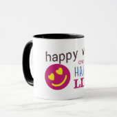 glückliche Ehefrau-Tasse Tasse (Vorderseite Links)