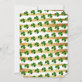 Glückliche Einladung zum 1. Geburtstag (Rückseite)