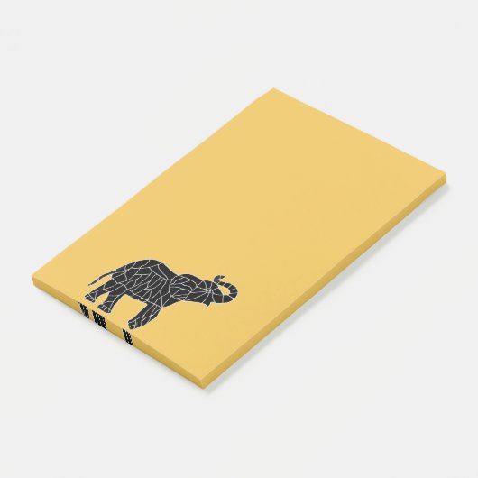 Glückliche Elefant Posten-it® Anmerkungen Post-it Klebezettel (angewinkelt)