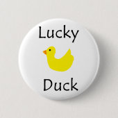 Glückliche Ente Button (Vorderseite)