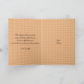 Glückliche Erntedank-Karte Feiertagskarte (Innenseite)