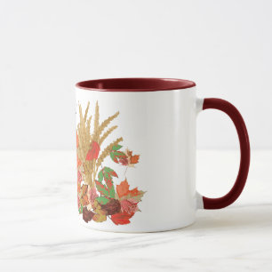 Glückliche Erntedank-Tasse Tasse