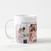 Glückliche Erste Mütter Tag 4 Foto Personalisiert Kaffeetasse (Links)