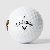Glückliche Eule Callaway Supersoft Golfbälle (Logo)
