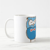 Glückliche Eulen Kaffeetasse (Links)