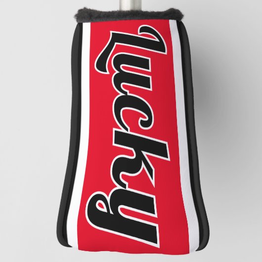 Glückliche Fahrer-Golfclub-Kopf-Abdeckung Golf Headcover (Rotieren 90)