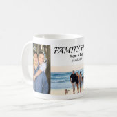 Glückliche Familie Kaffeetasse (Vorderseite Links)