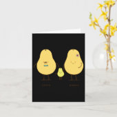 Glückliche Familie Karte (Gelbe Blume)