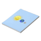 glückliche Familie Notizblock (Rotiert)