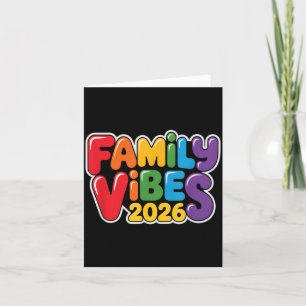 Glückliche Familien-Vibes-Camp 2026 Urlaubsreise Karte