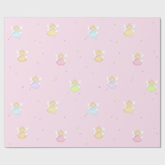 Glückliche Fee Geschenkpapier (Flach)