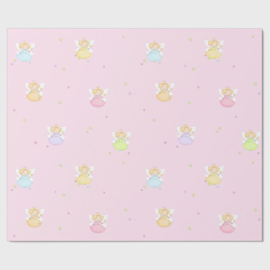 Glückliche Fee Geschenkpapier (Saum)