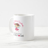 Glückliche feenhafte große Schwester, zum T - Kaffeetasse (Vorderseite Links)